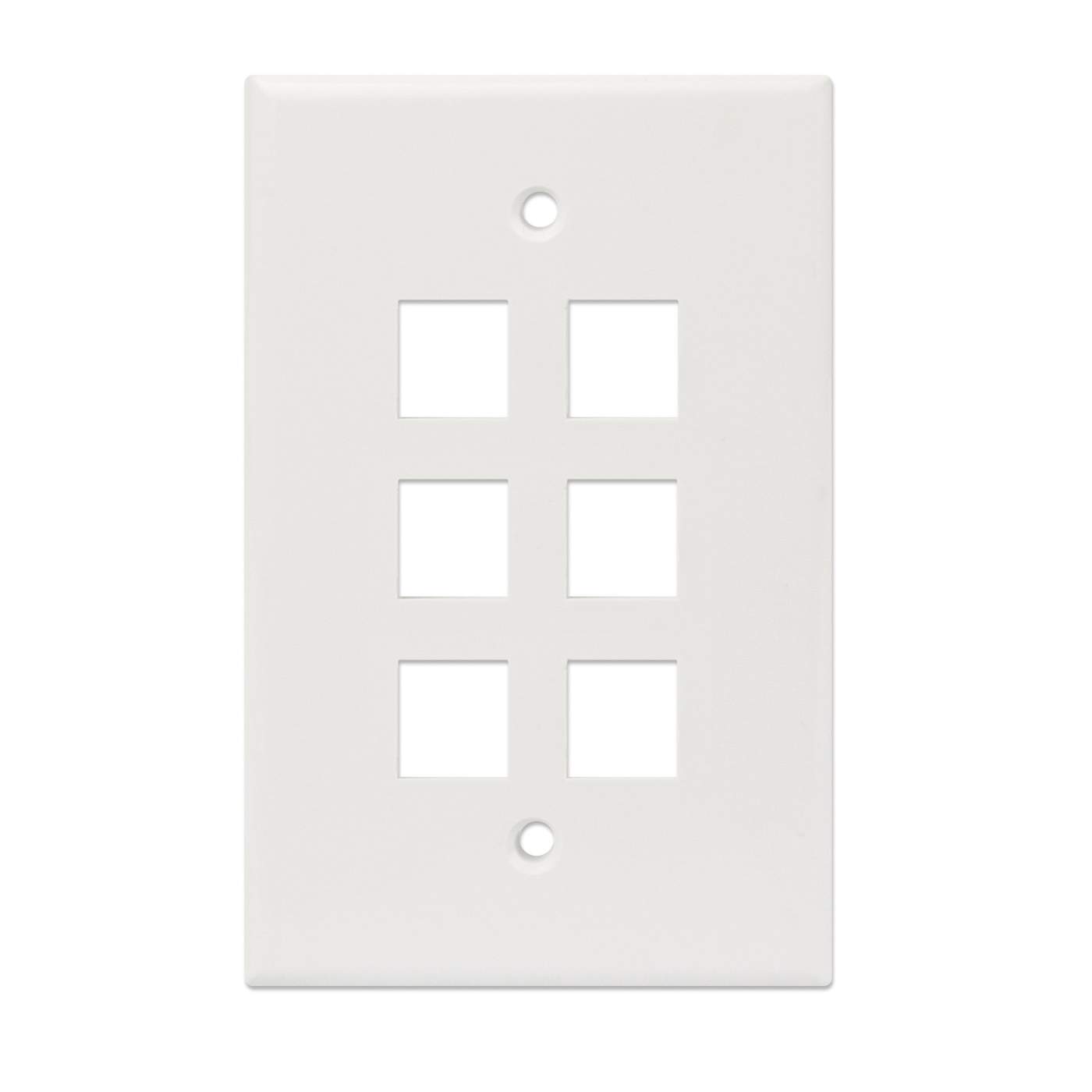 6-Outlet Oversized Keystone Wall Plate Image 4