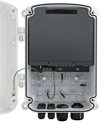 Outdoor IP67/IK10 8-Port PoE+ Switch with 2 SFP Uplink Ports | 250W