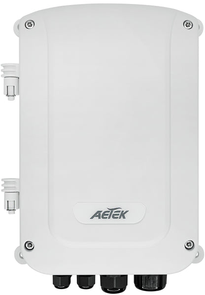 Outdoor IP67/IK10 8-Port PoE+ Switch with 2 SFP Uplink Ports | 250W