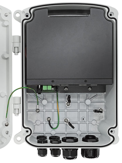 Outdoor Managed IP67/IK10 4-Port PoE++/PoH Switch with 2 RJ45 Gigabit and 2 SFP Uplink Ports | 250W