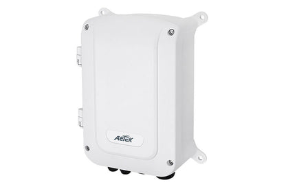 Outdoor 4-Port IP67/IK10 Gigabit PoE+ Switch with 2 SFPs and 2 RJ45 Uplink Ports and 12~56VDC Input | 120W