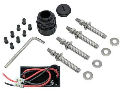 Outdoor 4-Port IP67/IK10 Gigabit PoE+ Switch with 2 SFPs and 2 RJ45 Uplink Ports and 12~56VDC Input | 120W