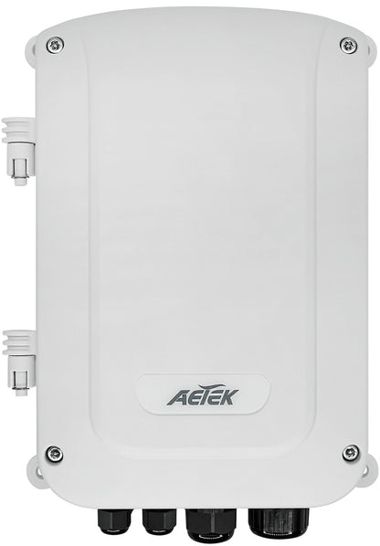 Outdoor 4-Port IP67/IK10 Gigabit PoE+ Switch with 2 SFPs and 2 RJ45 Uplink Ports and 12~56VDC Input | 120W