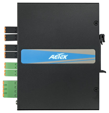 Industrial L2 Managed PRO 4-Port Gigabit PoE+ Switch with 12V/24VDC Output, 12-48VDC Input |  120W