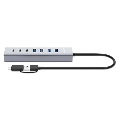 7-Port USB 3.0 Type-C / Type-A Combo Hub 3+4 Image 5