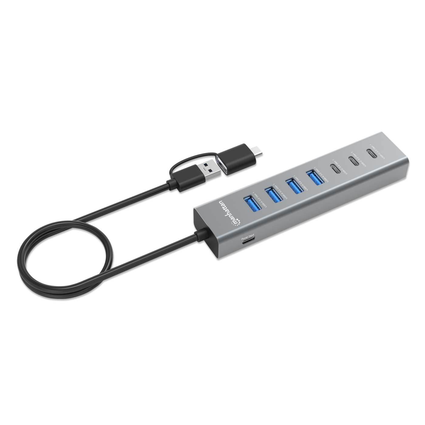 7-Port USB 3.0 Type-C / Type-A Combo Hub 3+4 Image 10