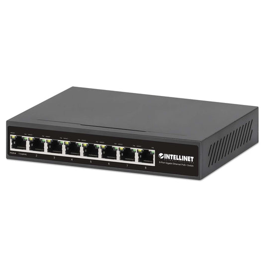 8-Port Gigabit Ethernet PoE+ Switch Image 1