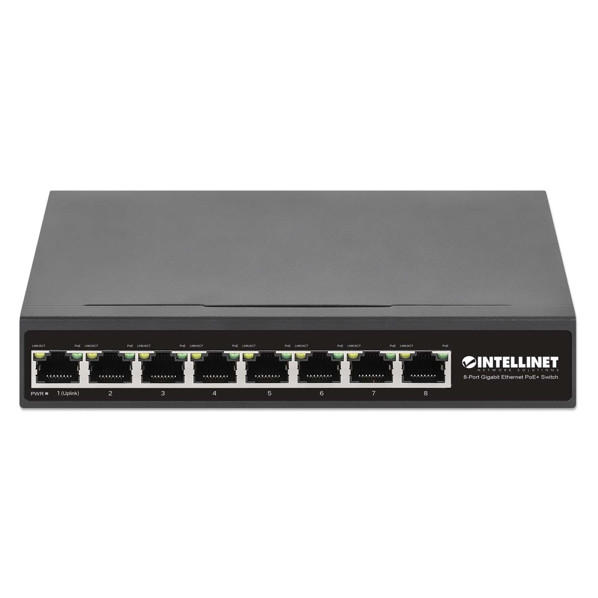 8-Port Gigabit Ethernet PoE+ Switch Image 3