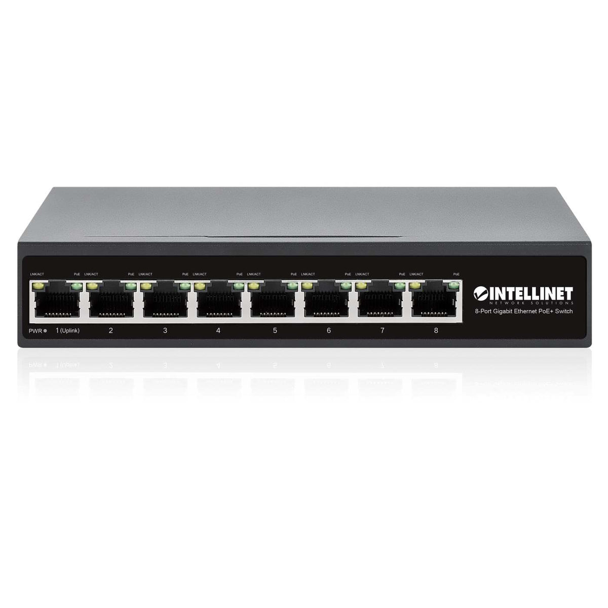 8-Port Gigabit Ethernet PoE+ Switch Image 5