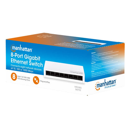 8-Port Gigabit Ethernet Switch Packaging Image 2