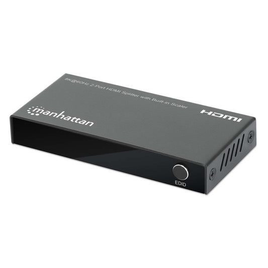 8K@60Hz 2-Port HDMI Splitter with Built-in Scaler Image 1