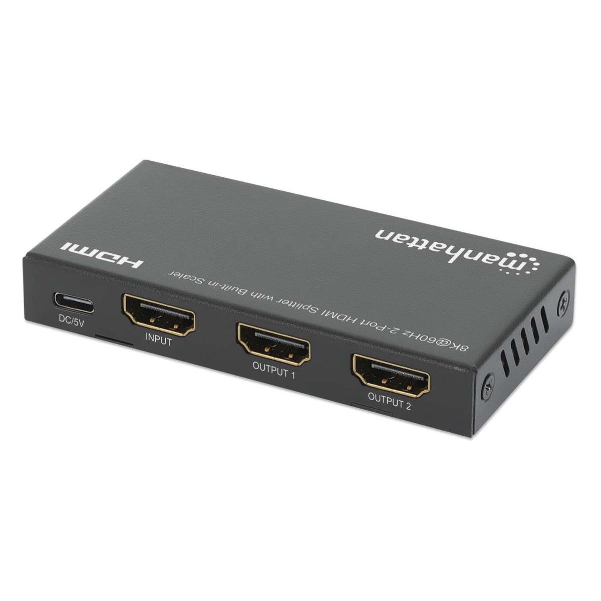 8K@60Hz 2-Port HDMI Splitter with Built-in Scaler Image 4