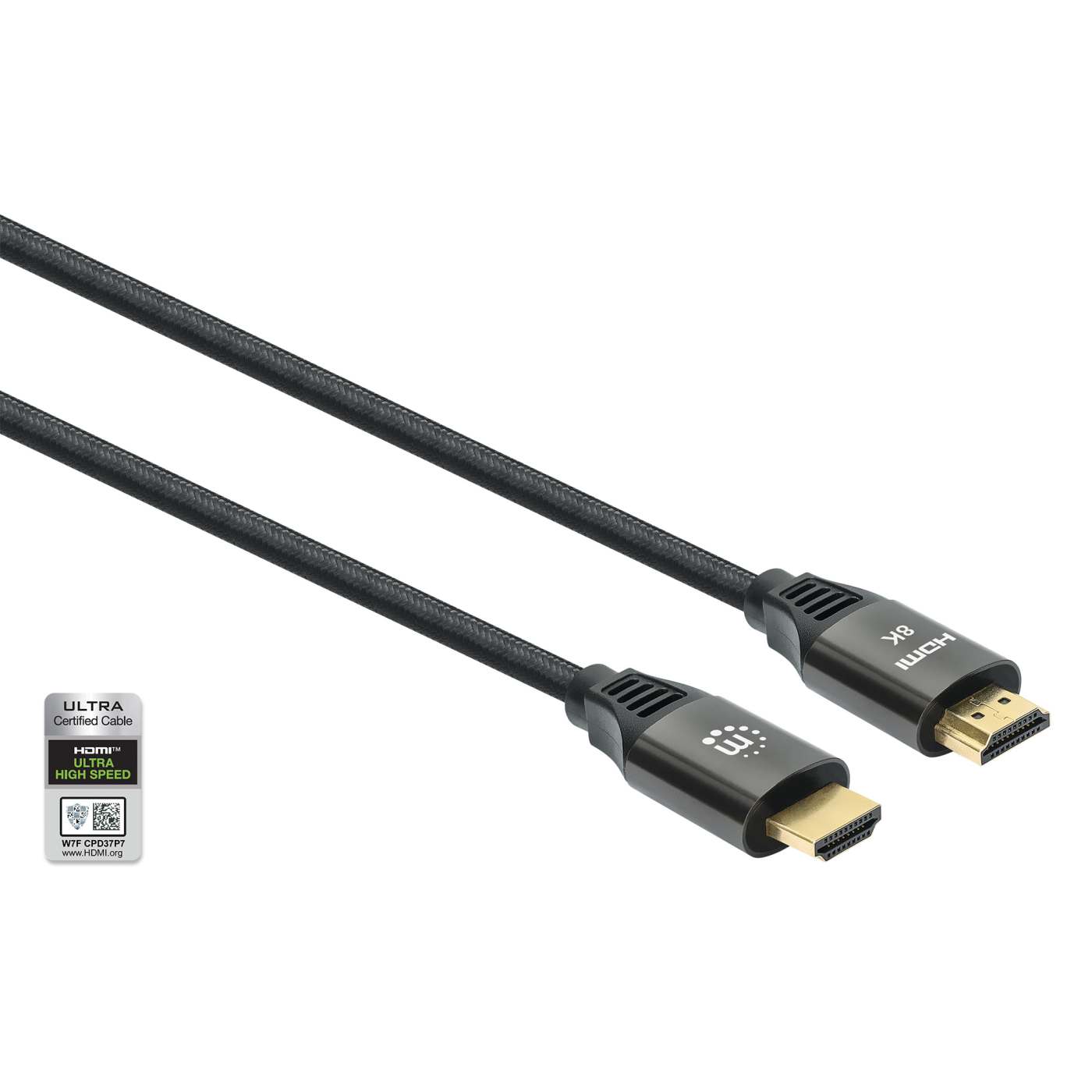8K@60Hz Certified Ultra High Speed HDMI Cable with Ethernet, 1 m (3 ft.) Image 3