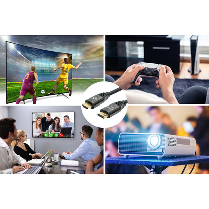 8K@60Hz Certified Ultra High Speed HDMI Cable with Ethernet, 1 m (3 ft.) Image 6