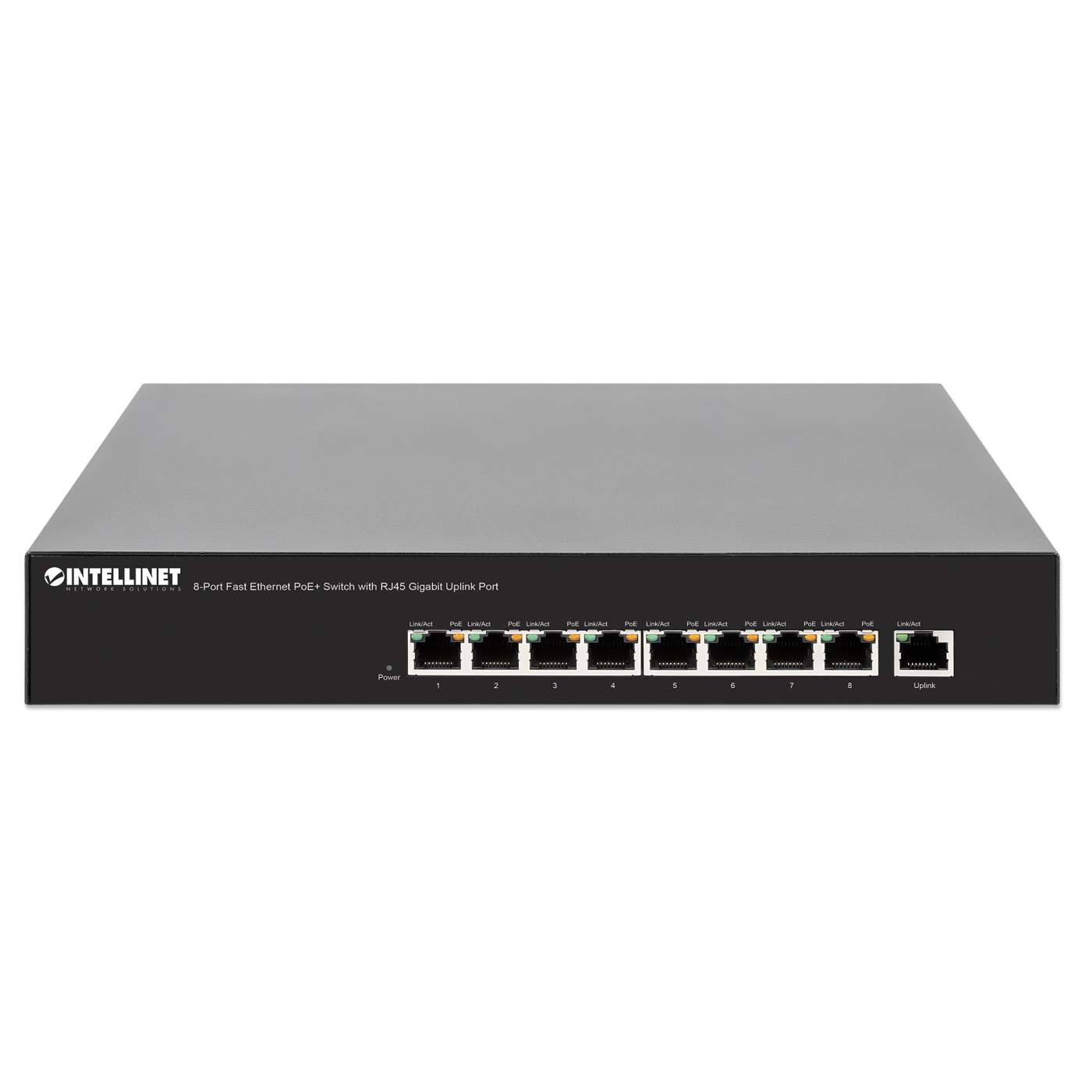 9-Port Fast Ethernet PoE+ Switch with Gigabit Uplink Image 4