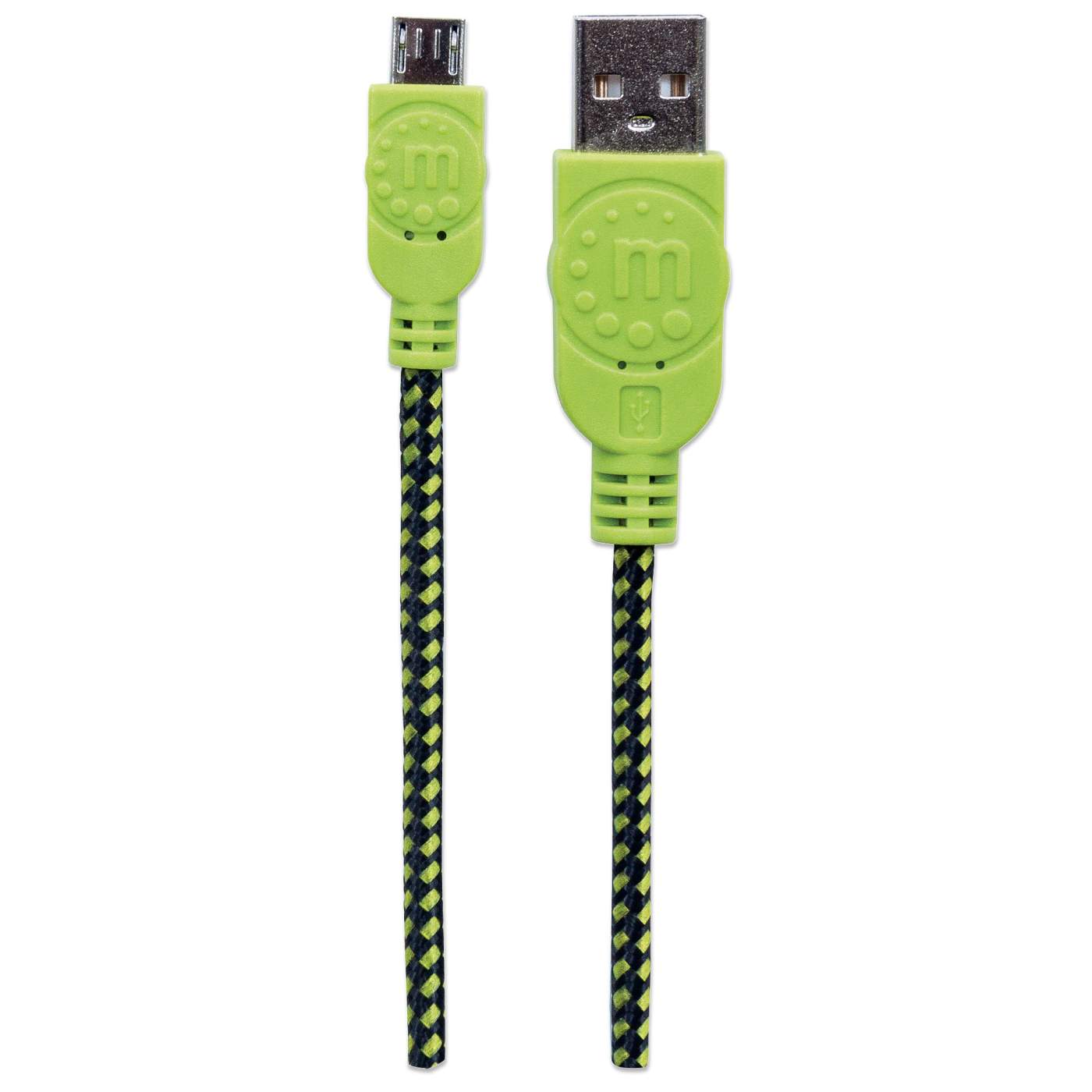 Braided Hi-Speed USB Micro-B Data and Charging Cable Image 5