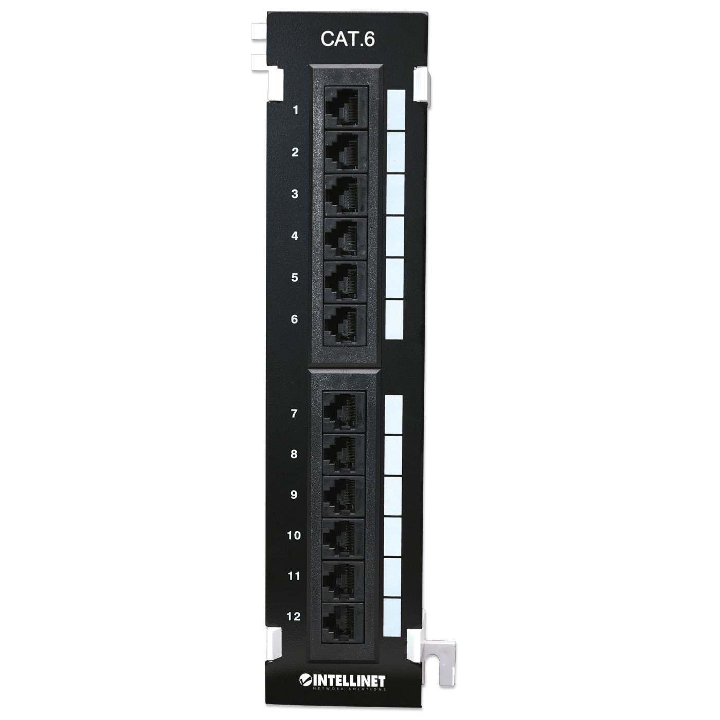 Cat6 12-Port Wall-Mount Patch Panel Image 5