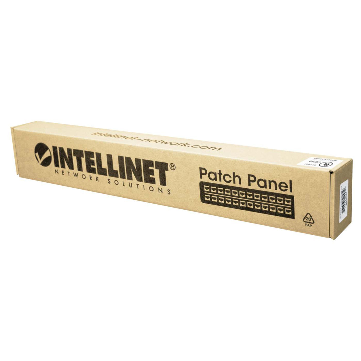 Cat6 48-Port Patch Panel, 2U Packaging Image 2