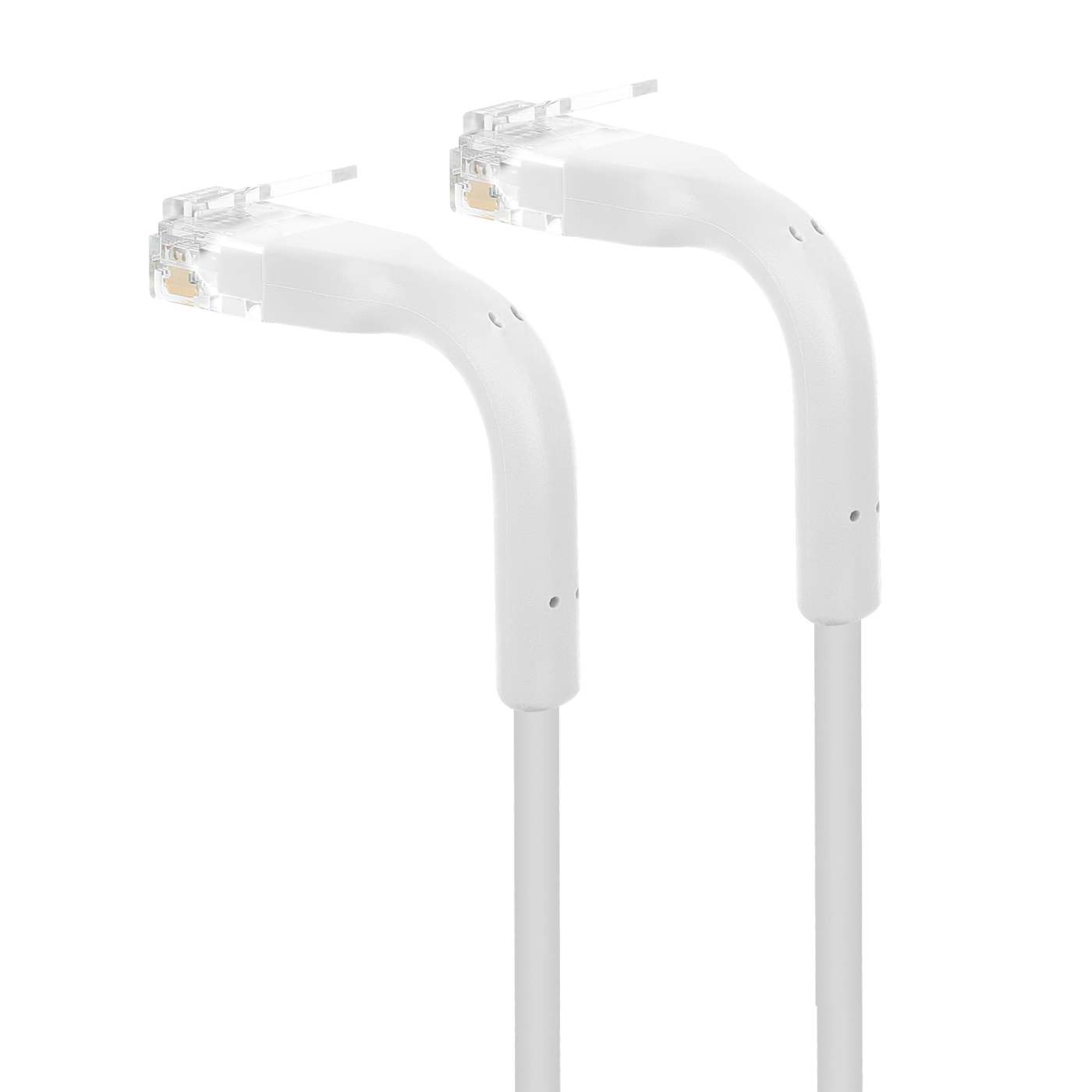Cat6 U/UTP FlexiBoot Slim Network Patch Cable, 14 ft., White, 10-Pack Image 8