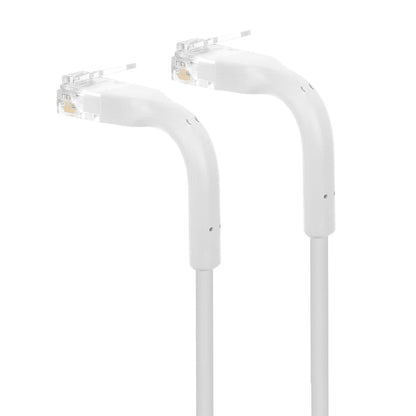 Cat6 U/UTP FlexiBoot Slim Network Patch Cable, 2 ft., White, 10-Pack Image 8