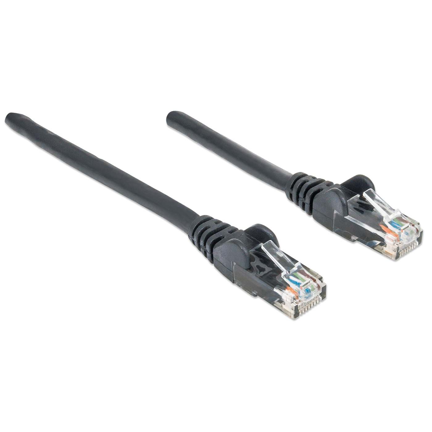 Cat6 U/UTP Network Patch Cable, 0.15 m (0.5 ft.), Black Image 3