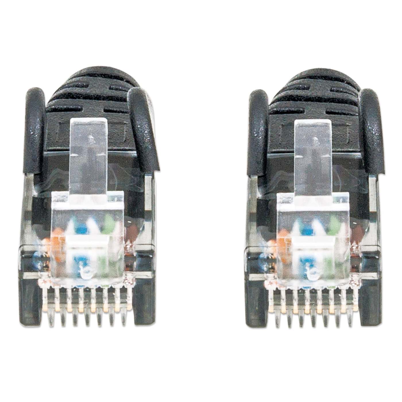 Cat6 U/UTP Network Patch Cable, 0.15 m (0.5 ft.), Black Image 4