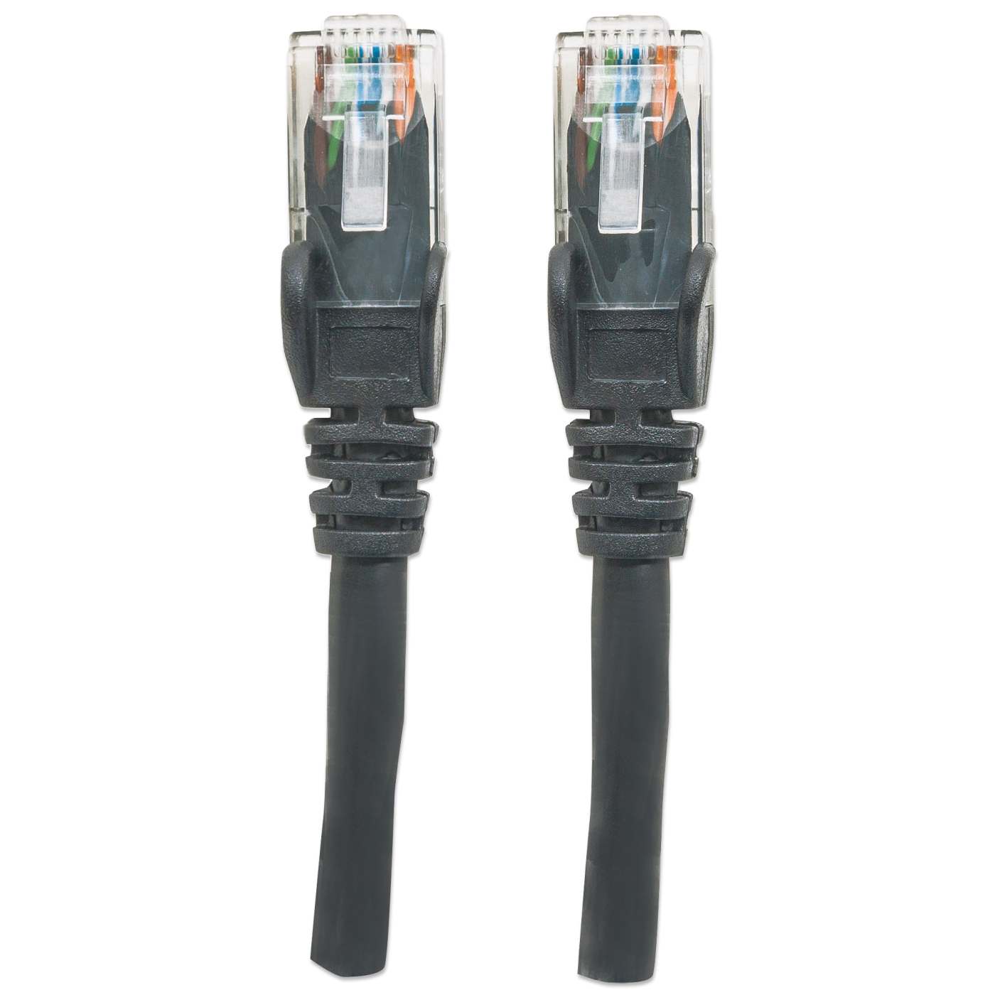 Cat6 U/UTP Network Patch Cable, 0.15 m (0.5 ft.), Black Image 5