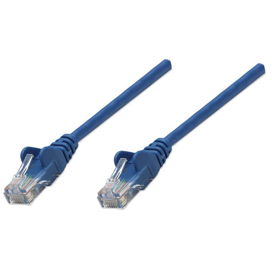 Cat6 U/UTP Network Patch Cable, 0.15 m (0.5 ft.), Blue Image 1