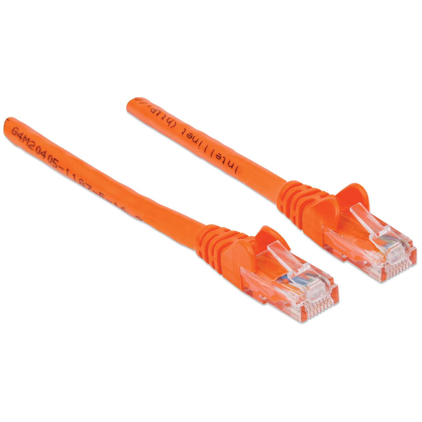 Cat6 U/UTP Network Patch Cable, 0.3 m (1 ft.), Orange Image 3