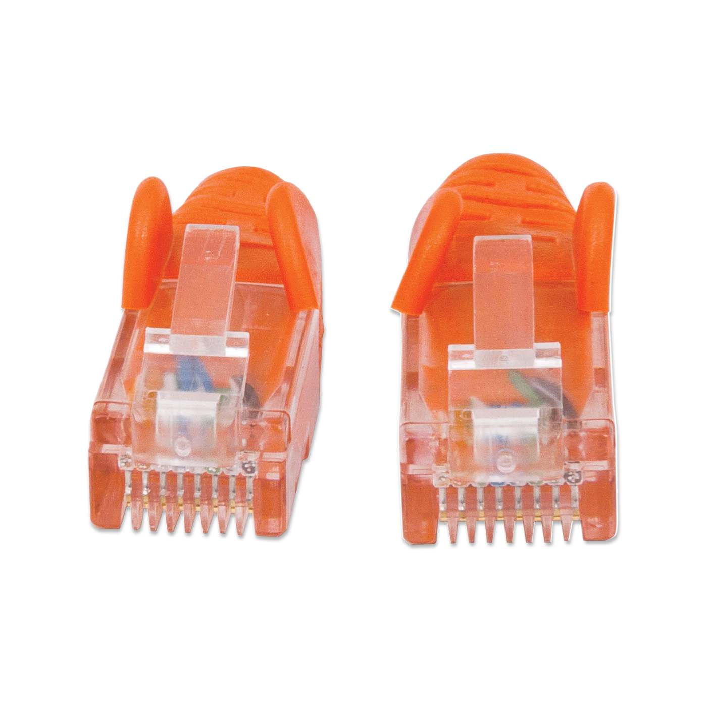 Cat6 U/UTP Network Patch Cable, 0.3 m (1 ft.), Orange Image 4
