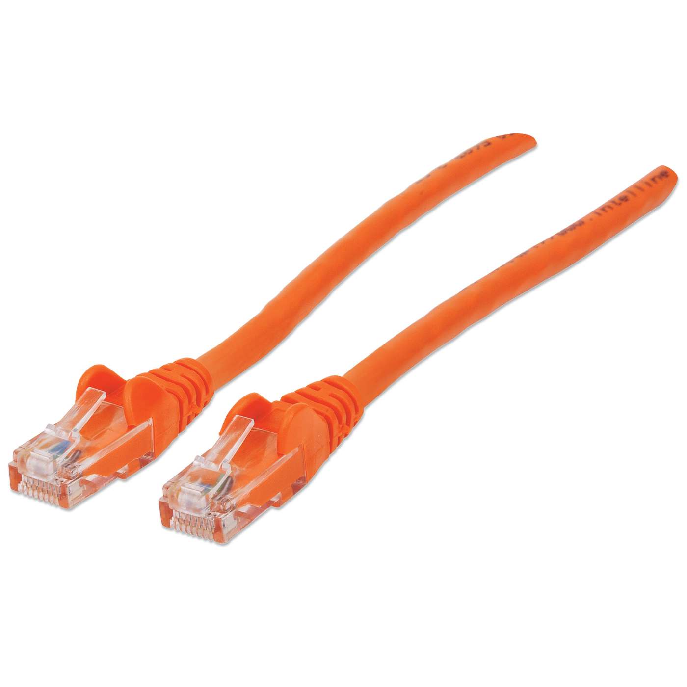 Cat6 U/UTP Network Patch Cable, 0.6 m (2 ft.), Orange Image 1