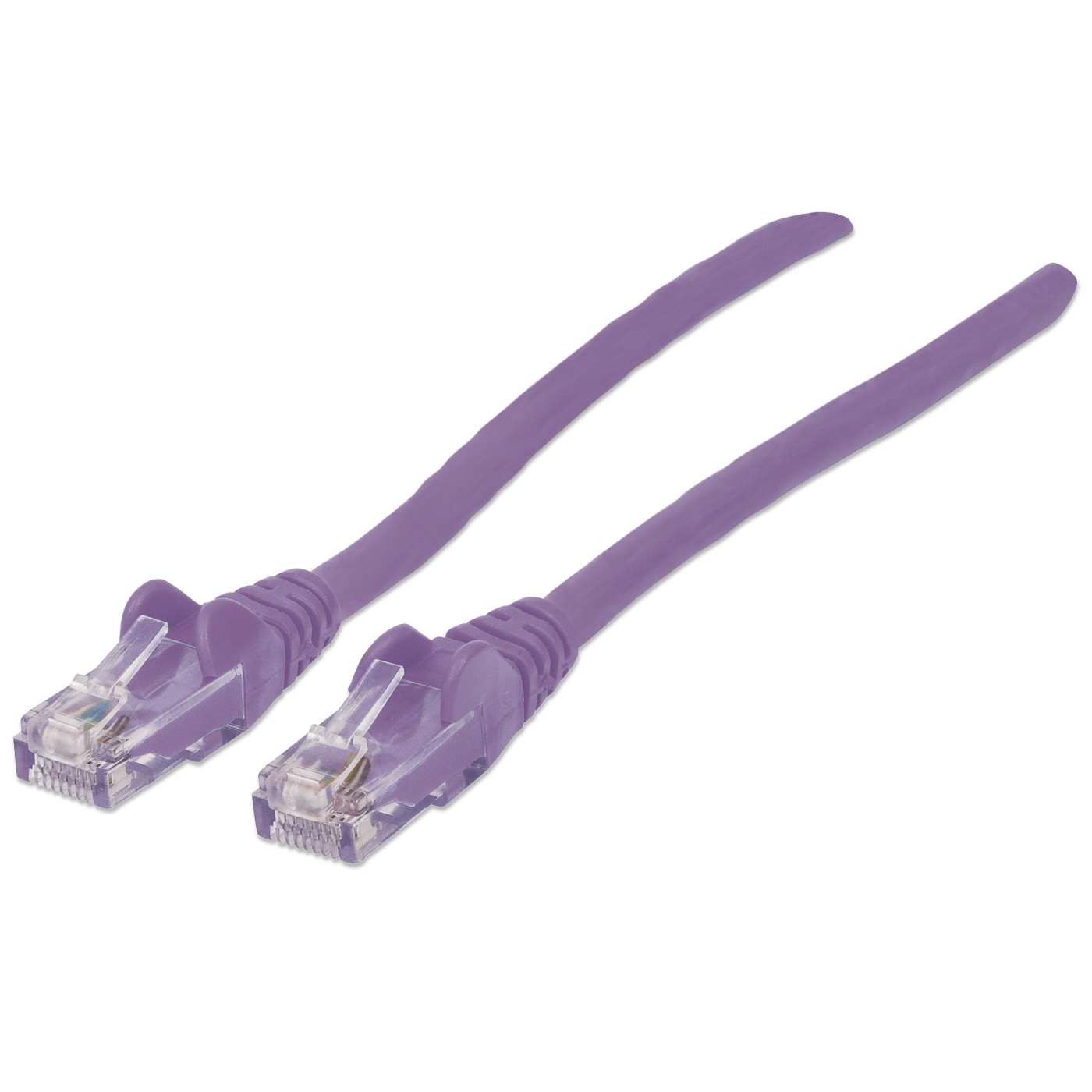 Cat6 U/UTP Network Patch Cable, 15 m (50 ft.), Purple Image 1