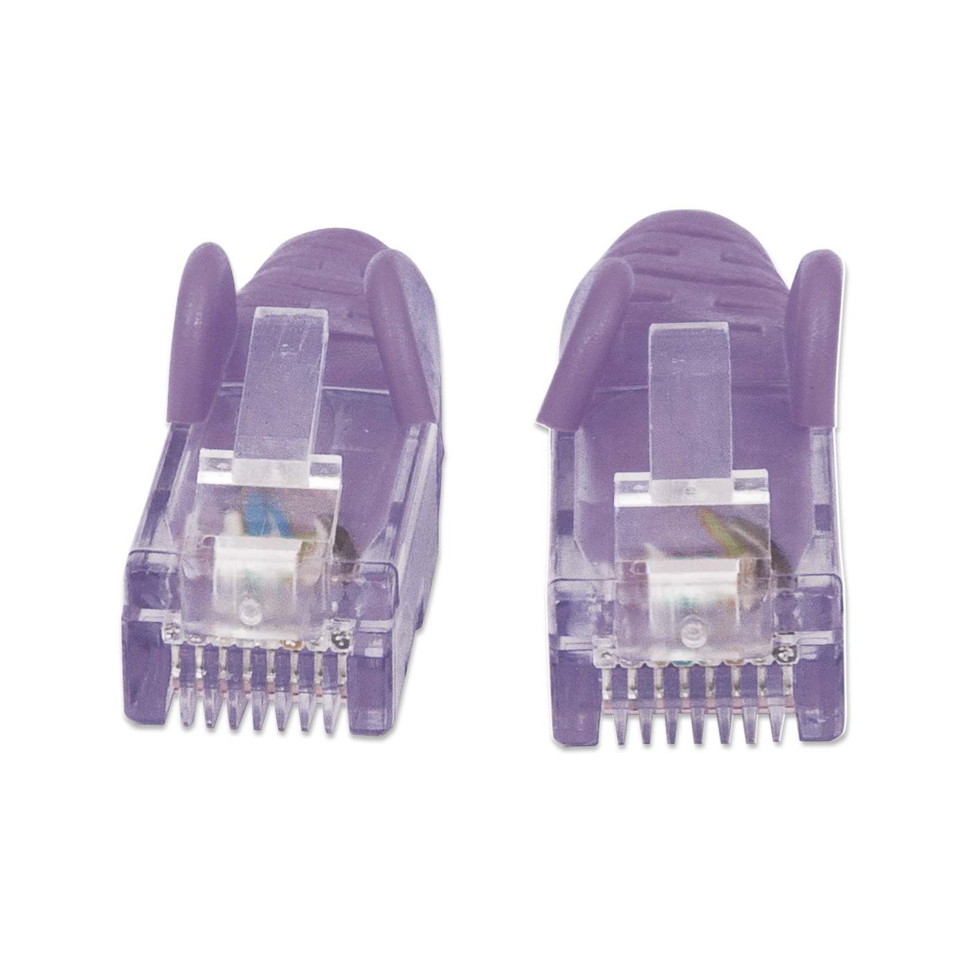 Cat6 U/UTP Network Patch Cable, 15 m (50 ft.), Purple Image 4