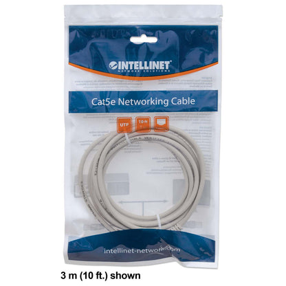 Cat6 U/UTP Network Patch Cable, 3 m (10 ft.), Gray Packaging Image 2