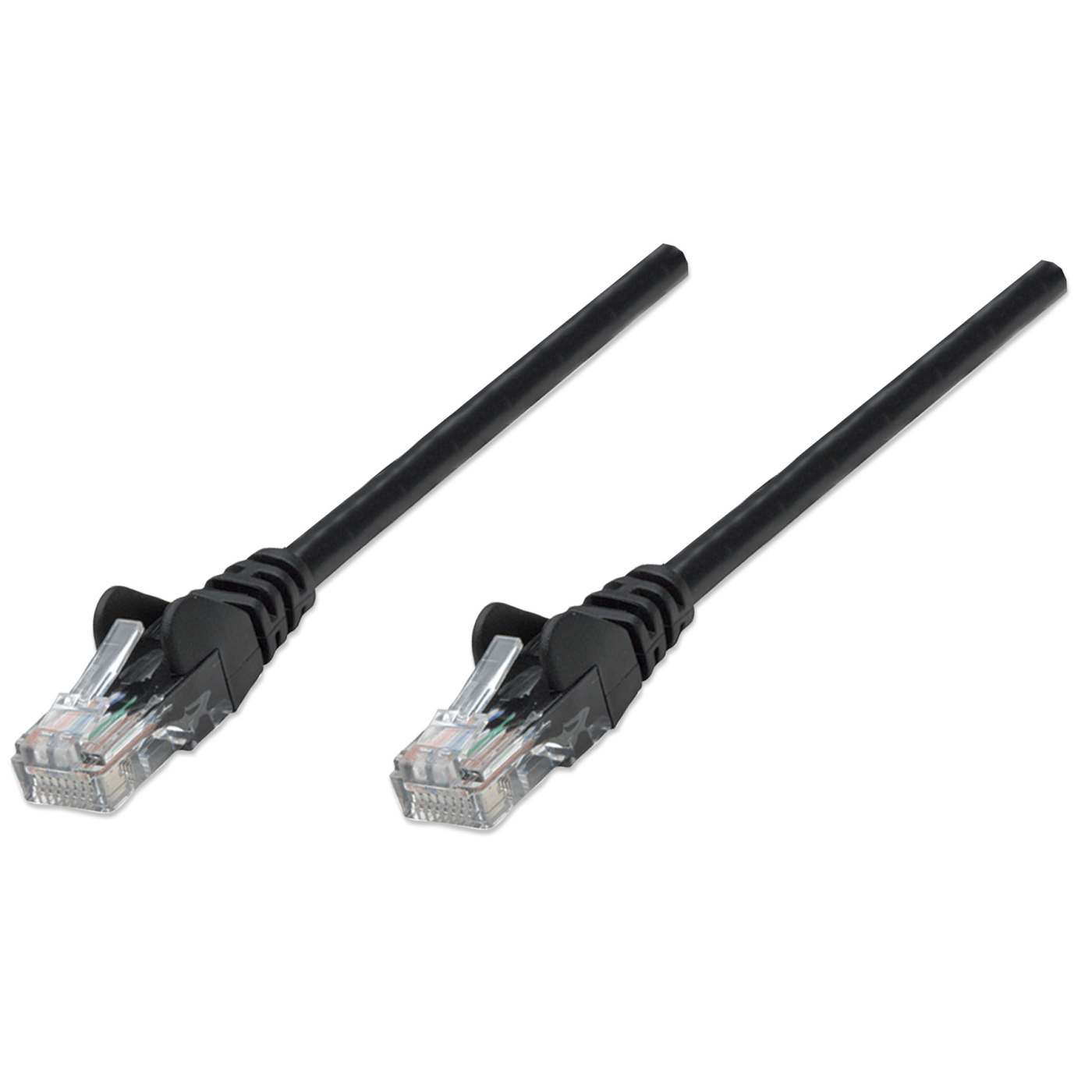 Cat6 U/UTP Network Patch Cable, 7.5 m (25 ft.), Black Image 1