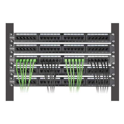 Cat6 U/UTP Slim Network Patch Cable, 0.5 ft., Bright Green, 10-Pack Image 6