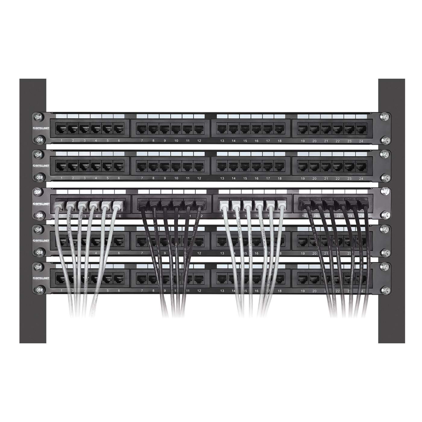 Cat6 U/UTP Slim Network Patch Cable, 0.5 ft., White, 10-Pack Image 6