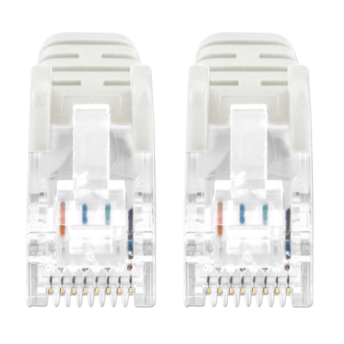 Cat6 U/UTP Slim Network Patch Cable, 1 ft., White Image 3