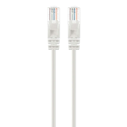 Cat6 U/UTP Slim Network Patch Cable, 1 ft., White Image 4