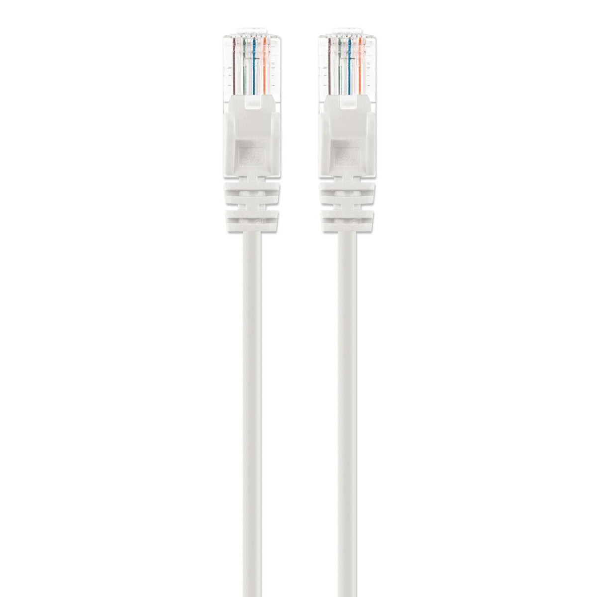 Cat6 U/UTP Slim Network Patch Cable, 1 ft., White Image 4
