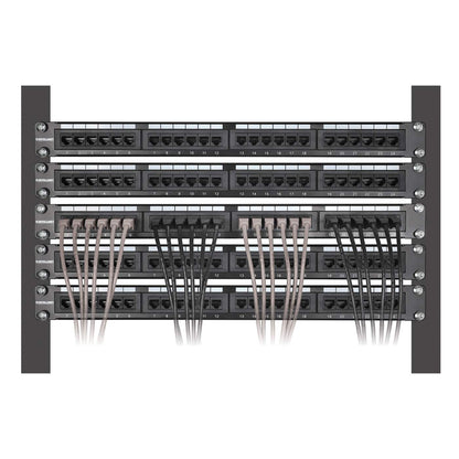 Cat6 U/UTP Slim Network Patch Cable, 10 ft., Gray, 10-Pack Image 6