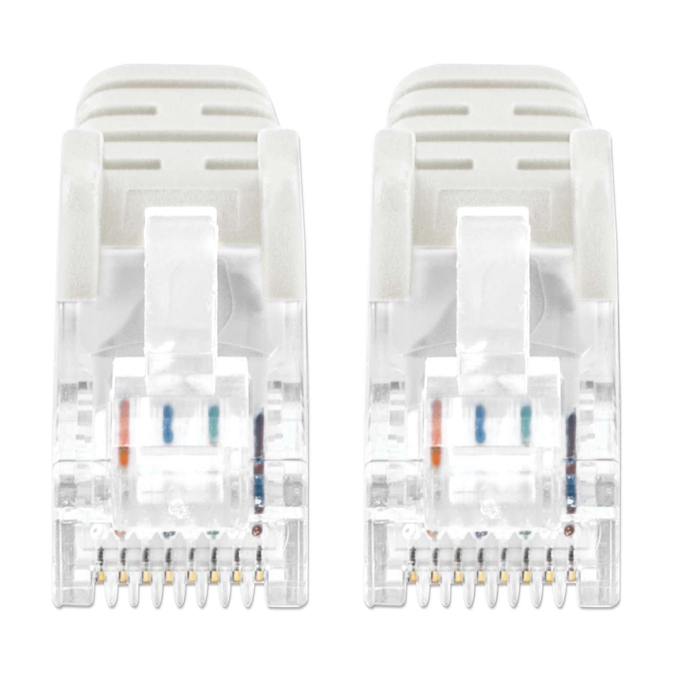 Cat6 U/UTP Slim Network Patch Cable, 10 ft., White Image 3