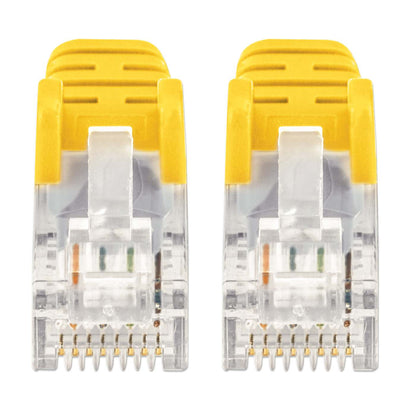 Cat6 U/UTP Slim Network Patch Cable, 10 ft., Yellow Image 3