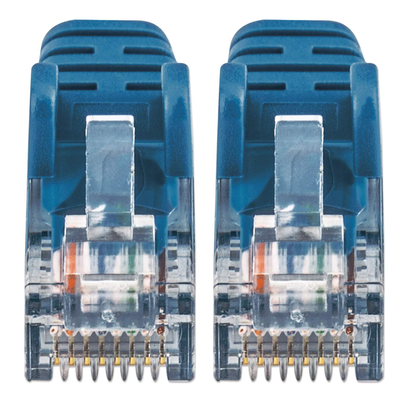 Cat6 U/UTP Slim Network Patch Cable, 14 ft., Blue Image 3