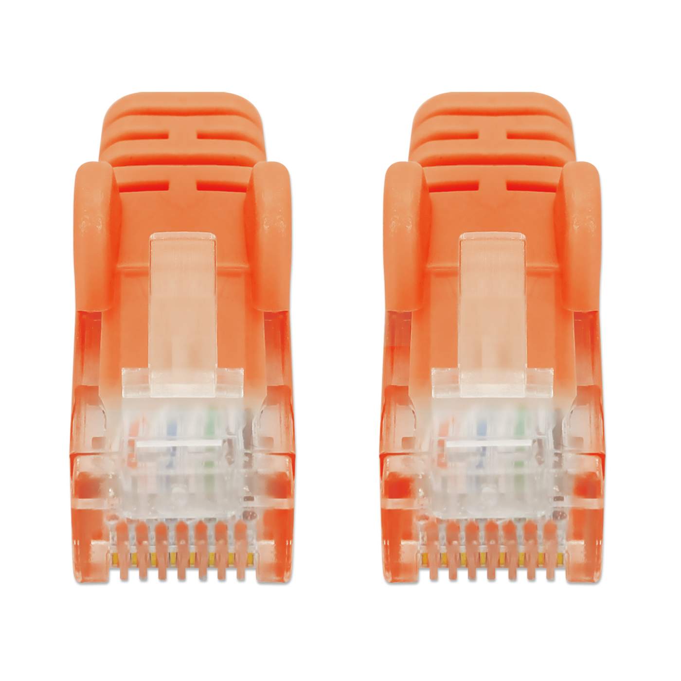 Cat6 U/UTP Slim Network Patch Cable, 14 ft., Orange Image 3