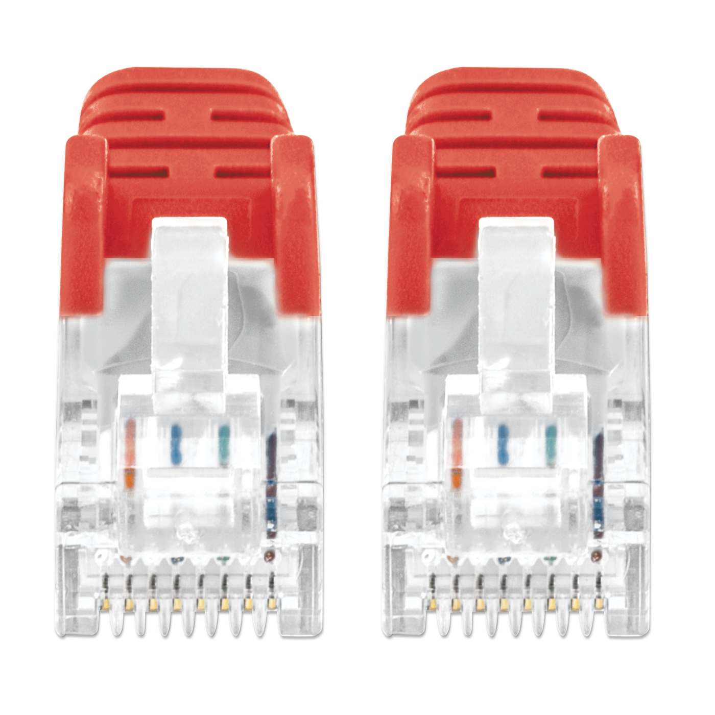 Cat6 U/UTP Slim Network Patch Cable, 14 ft., Red Image 3