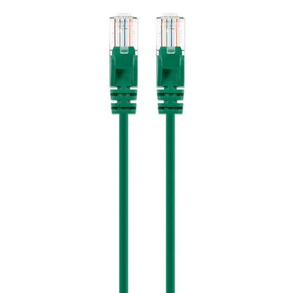 Cat6 U/UTP Slim Network Patch Cable, 3 ft., Green Image 4