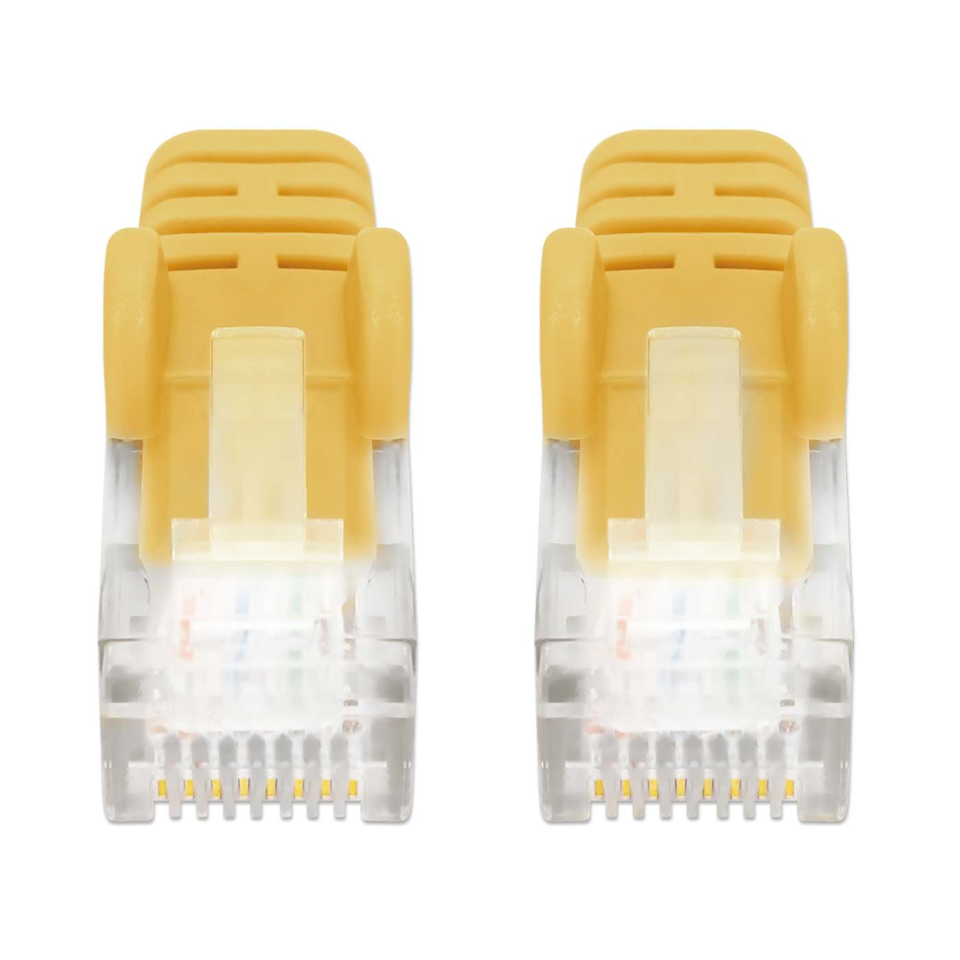 Cat6 U/UTP Slim Network Patch Cable, 3 ft., Yellow Image 3