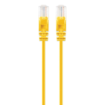 Cat6 U/UTP Slim Network Patch Cable, 3 ft., Yellow Image 4