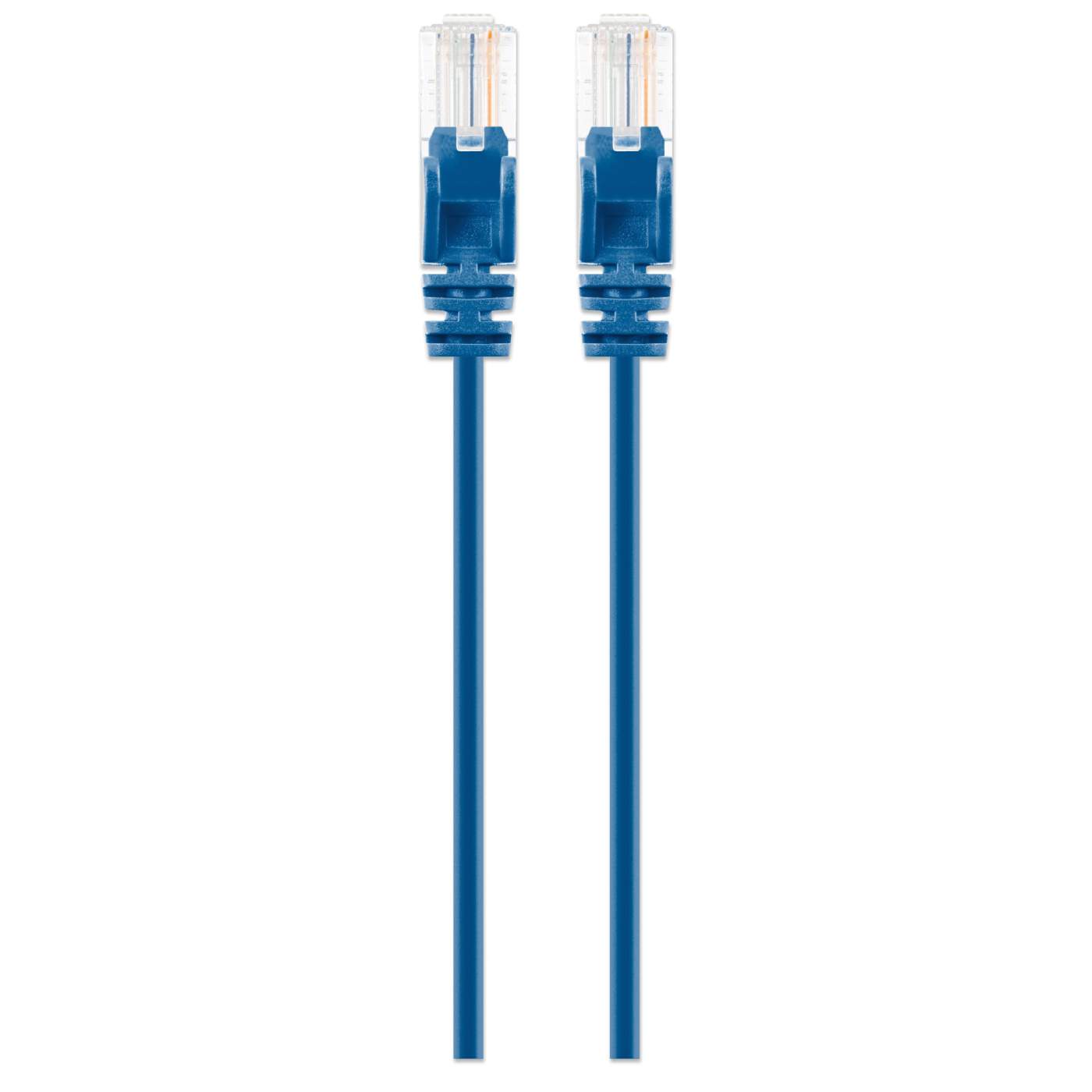 Cat6 U/UTP Slim Network Patch Cable, 5 ft., Blue Image 4